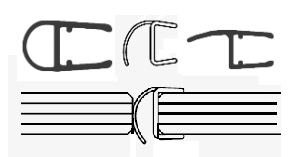Kategoriebild der Kategorie “für fluchtende Schiebetüren”
