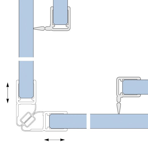 Kategoriebild der Kategorie “für versetzte Schiebetüren”