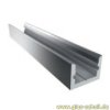 Artikelbild 1 des Artikels “Boden-Wand-Profil mit Silikonband (U-Profil) silber matt“