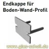 Artikelbild 1 des Artikels “Endkappe für Boden-Wand-Profil Edelstahl“