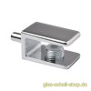 Artikelbild 1 des Artikels “Glasplattenträger rechteckig 15x27 Glasstärke 6-10 mm für Lochrasterschränke glanzverchromt“