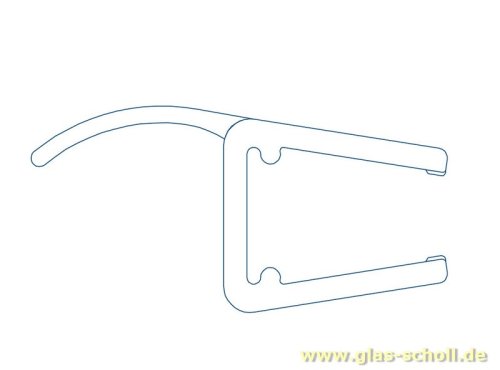 Artikelbild des Artikels “Mitteldichtprofil mit Weichlippe (2500mm) Duschdichtung 6-8mm Glas-ÜBERLÄNGE “