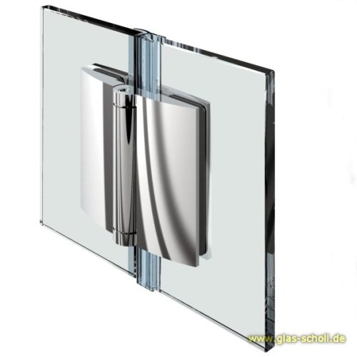 Artikelbild des Artikels “Farfalla 180° Glas-Glas Duschtürband (nach außen hin öffnend) glanzverchromt“