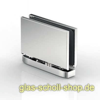 Artikelbild des Artikels “Luno-Modesta Duschpendeltürbeschlag Glas-Boden/ Glas-Decke 360° für 6-12 mm Glas glanzverchromt“