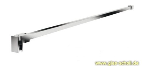 Artikelbild des Artikels “kürzbare quadr. Stabilisierungsstange 15x15 GLAS-WAND (SET) 1500 mm Alu spezialgebeizt glanzeloxiert“