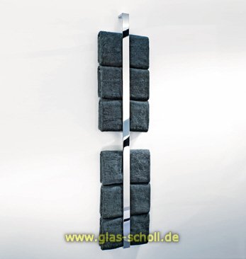 Artikelbild des Artikels “eckiger Design BRICK Handtuchhalter BK-HL h=158cm chrom“