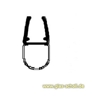 Artikelbild des Artikels “Streifdichtung mit EXTRA dickem Balg (2010mm) Duschdichtung für 6-8mm Glas “