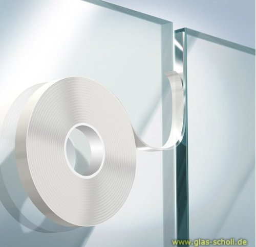 Artikelbild des Artikels “Duplocoll® doppelseitiges Klebeband, randpassiviert Glasdicke 8-8,76mm b= 5mm“