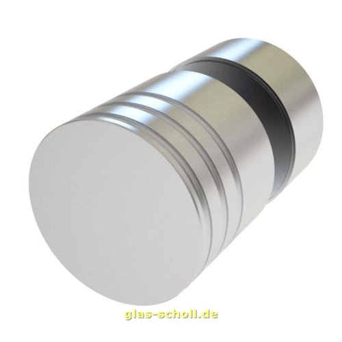 Artikelbild des Artikels “beidseitiger Edelstahl Duschtürgriff matt geschliffen d=30mm, einseitig flacher “