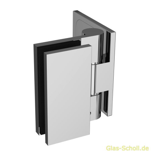 Artikelbild des Artikels “Wellness Premium DIN links Glas-Wand 90Grad Duschtürband  (nach innen hin öffnend) glanzverchromt“