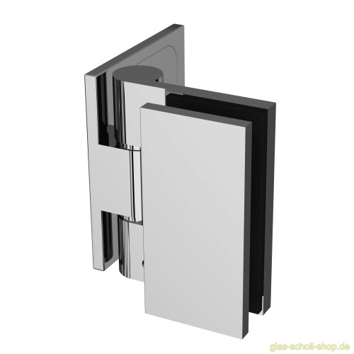 Artikelbild des Artikels “Wellness Premium DIN rechts Glas-Wand 90Grad Duschtürband  (nach innen hin öffnend) glanzverchromt“