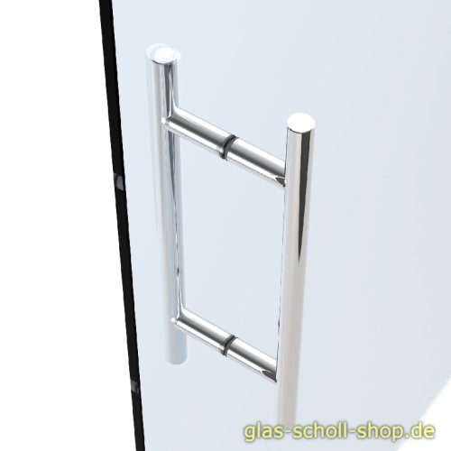 Artikelbild des Artikels “Duschtürgriff Stoßgriff 300 mm beidseitig in Edelstahl geschliffen“