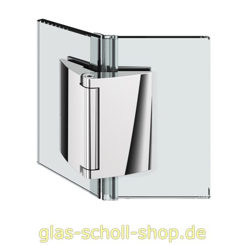 Artikelbild des Artikels “Papillon 135° Glas-Glas Duschtür-Anschlagband (keine Magnettechnik) glanzverchromt“