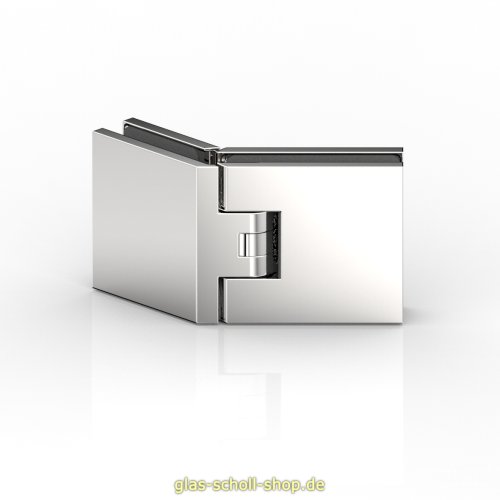 Artikelbild des Artikels “Flamea+ 135° extrastark Glas-Glas Pendel-Duschtürband (verdeckte Verschraubung) “