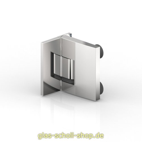 Artikelbild des Artikels “Pavone flächenbündiges Hebe-Senk-Pendel Duschtürband Glas-Wand 90° Anschraublasche außen “