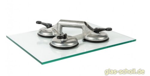 Artikelbild des Artikels “Veribor 3-Kopf Saugheber Aluminium (Tragkraft 100kg) 1 Stück “