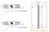 Artikelbild 3 des Artikels “Magnetprofil 180° (2010mm) versetzte Mittel-Duschdichtung für 6-8mm Glas “