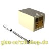 Artikelbild 5 des Artikels “stumpfer 90° Wandadapter für quadr. Stabilisierungsstange 15x15 GLAS-WAND glanzverchromt“