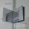 Artikelbild 7 des Artikels “GRAL BF112 Glas-Wand Pendeltürbeschlag 90° eins.Lasche glanzverchromt“