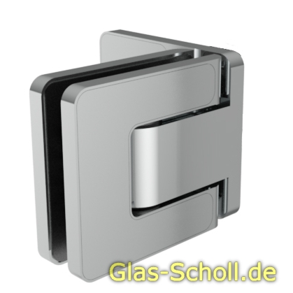 Artikelbild des Artikels “MWE Agitus-M Pendeltürband 90° Glas-Wand einseitiger Anschraublasche Edelstahl geschliffen“
