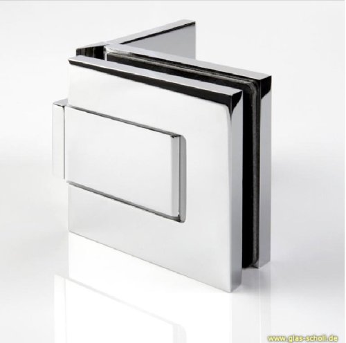 Artikelbild des Artikels “GRAL BF112 Glas-Wand Pendeltürbeschlag 90° eins.Lasche glanzverchromt“