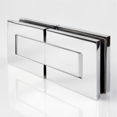 Artikelbild des Artikels “GRAL BF112 Glas-Glas Pendeltürbeschlag 180° glanzverchromt“