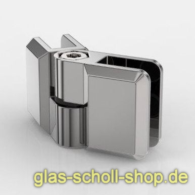 Artikelbild 1 des Artikels “SET aus 4x flexibler Glasverbinder für Glasscheiben Edelstahleffekt (4 Stück)“
