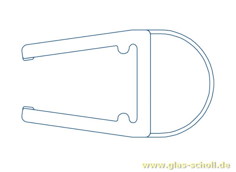 Artikelbild 1 des Artikels “Streifdichtung (2010mm) Duschdichtung für 6-8mm Glas “
