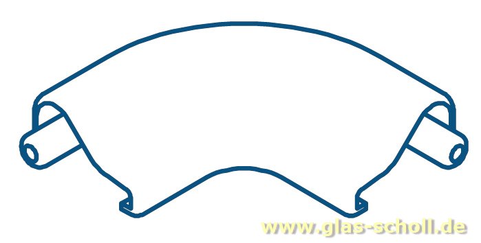 Artikelbild 1 des Artikels “Eckverbinder 90 Grad für unteren geraden Schwallschutz SILBER GLÄNZEND Duschdichtung “