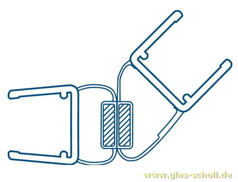 Artikelbild 1 des Artikels “135 Grad Magnet-Duschdichtung für 10-12mm Glas (2500mm) “