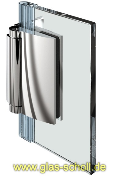 Artikelbild 1 des Artikels “Farfalla 90° Glas-Wand Duschtürband (nach außen hin öffnend) glanzverchromt“