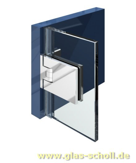 Artikelbild 1 des Artikels “Flamea 90° Glas-Wand Pendel-Duschtürband (verdeckte Anschraublasche) glanzverchromt“