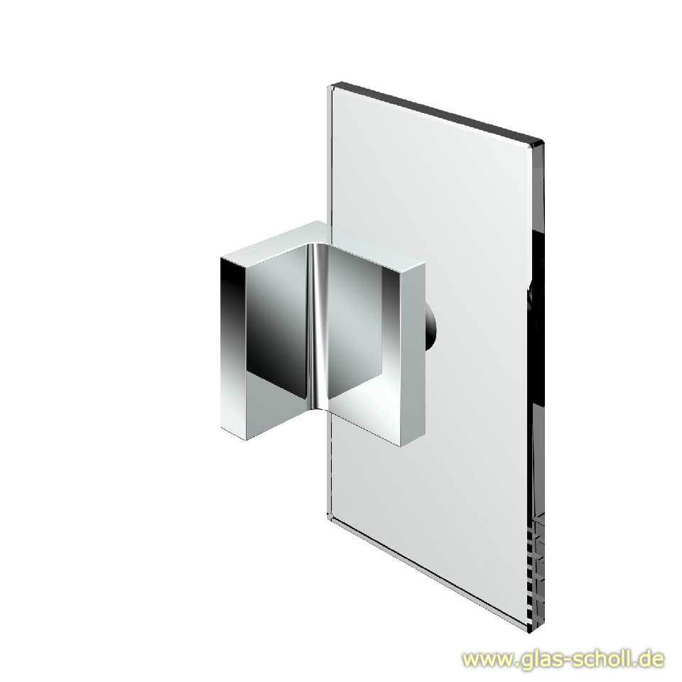 Artikelbild 1 des Artikels “Nivello+ 90° Winkelhalter Glas-Wand AUSSENBEFESTIGUNG flächenbündig glanzverchromt“