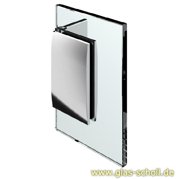Artikelbild 1 des Artikels “Pontere 60°-100° Glas-Wand Winkelverbinder (verstellbare Winkelgradzahl) glanzverchromt“