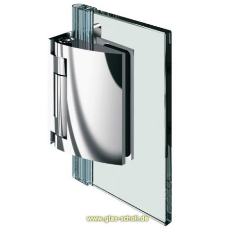 Artikelbild 1 des Artikels “Pillango 90° Glas-Wand Duschtürband/- Anschlagband glanzverchromt“