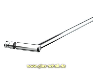 Artikelbild 1 des Artikels “Handtuchhalter RUND mit innerem Griff für Montage im Glas 1000  mm (kürzbar) P8686-mit-Griff-erhaben“