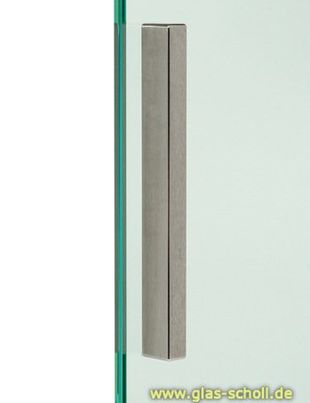 Artikelbild 1 des Artikels “eins. selbstkl. Stilgriff 150x12x17/8/4 (Stk) Edelstahl matt gebürstet h=17mm“