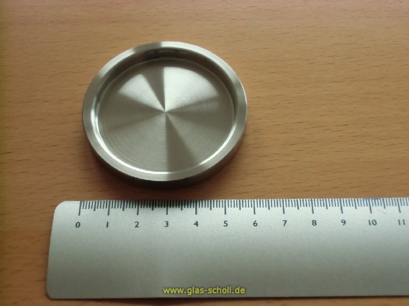 Artikelbild 1 des Artikels “einseitige aufklebbare Edelstahl Griffmuschel d=60 “