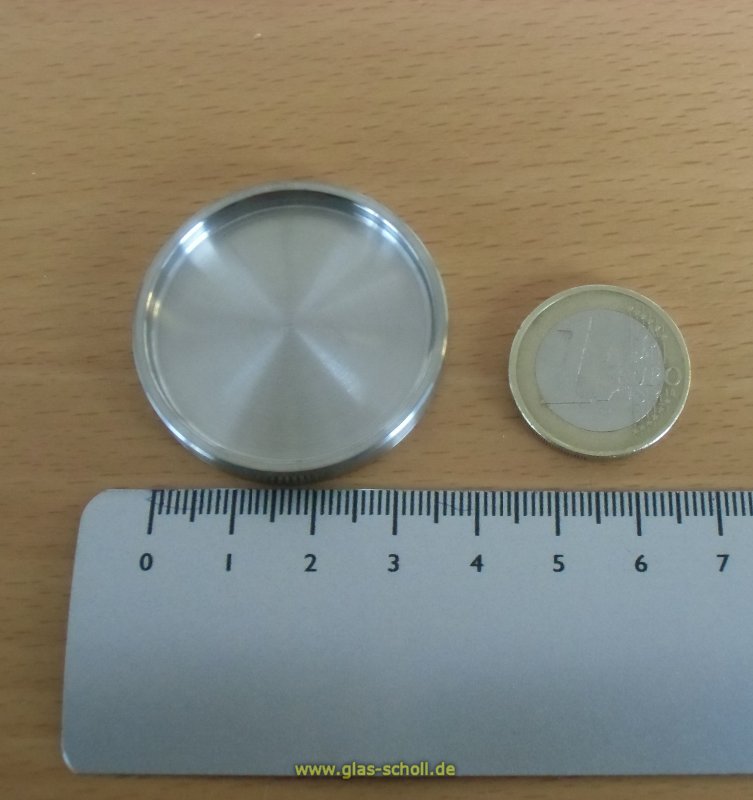 Artikelbild 1 des Artikels “einseitige kleine aufklebbare Edelstahl Griffmuschel d=40 “