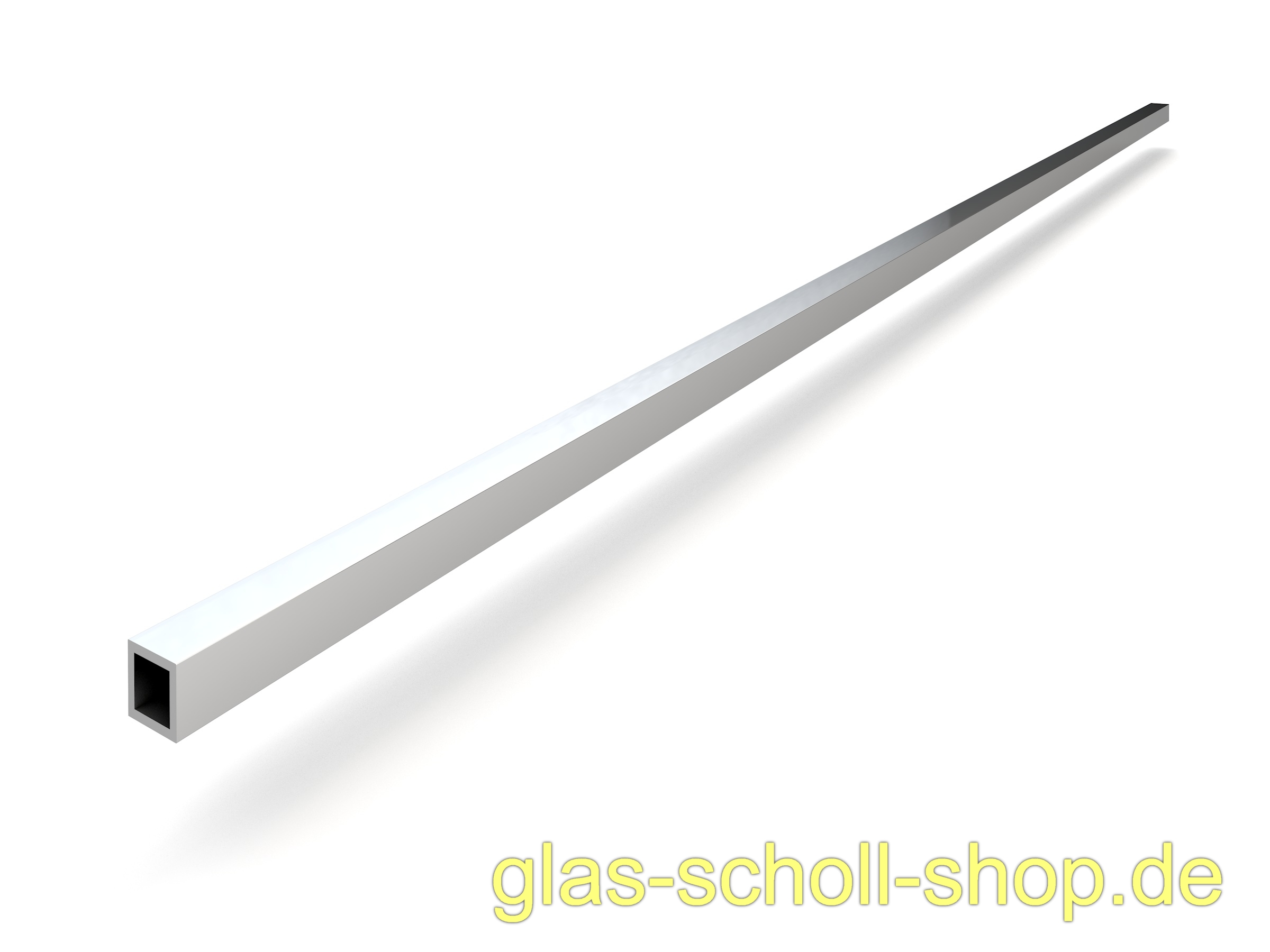 Artikelbild 1 des Artikels “quadratisches Vierkantrohr 15x15 für Stabistangen 0,46 m Alu-spezialgebeizt-glanzeloxiert“