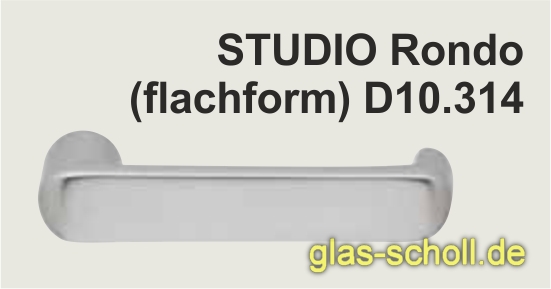 Artikelbild 1 des Artikels “DORMA STUDIO RONDO Flachform Türdrücker silber matt EV1“
