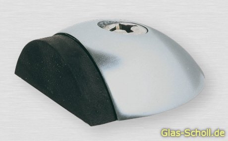 Artikelbild 1 des Artikels “Türpuffer, für Innentüren silberfarbig eloxiert Bodenmontage “