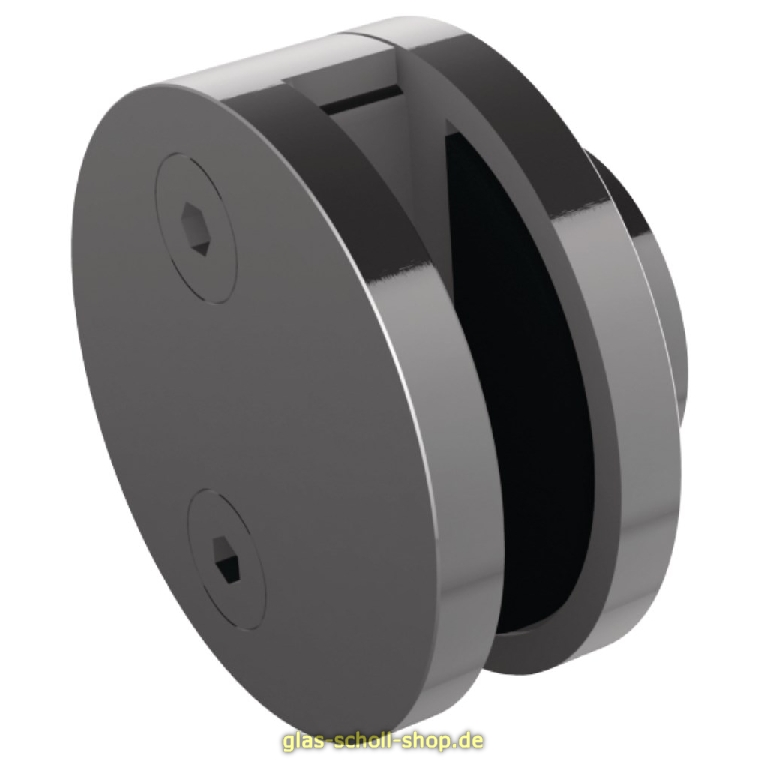 Artikelbild 2 des Artikels “Endklemmbefestigung Edelstahl matt zur Montage an Flachprofilen oder Rundrohren “