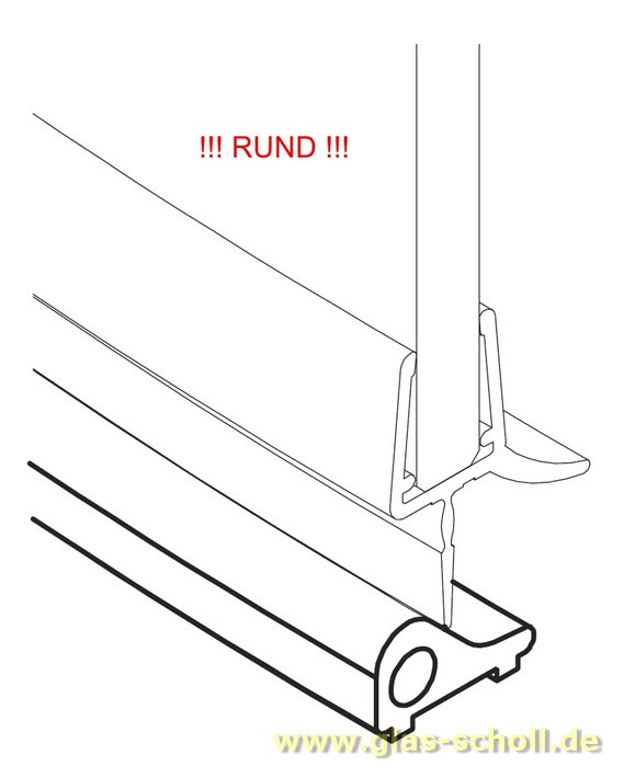 Artikelbild 2 des Artikels “unterer gebogener Schwallschutz SILBER GLÄNZEND (~775 mm) 1 schalig r=500mm “