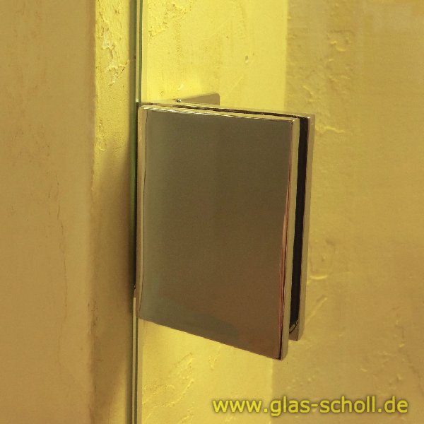 Artikelbild 2 des Artikels “Flamea-Flinter-Nivello-Fluture 90° Glas-Wand Winkelverbinder glanzverchromt“