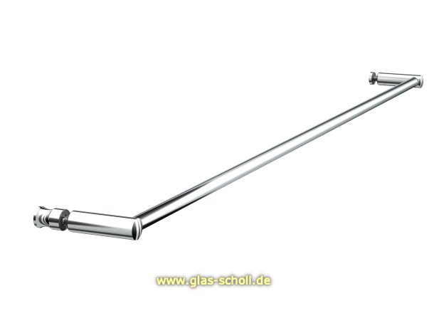 Artikelbild 2 des Artikels “Handtuchhalter RUND mit innerem Griff für Montage im Glas 1000  mm (kürzbar) P8686-mit-Griff-erhaben“