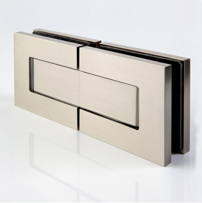 Artikelbild 2 des Artikels “GRAL BF112 Glas-Glas Pendeltürbeschlag 180° glanzverchromt“