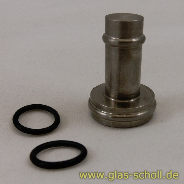 Artikelbild 2 des Artikels “Edelstahl Griff zum aufkleben mit Designringen d=10 “