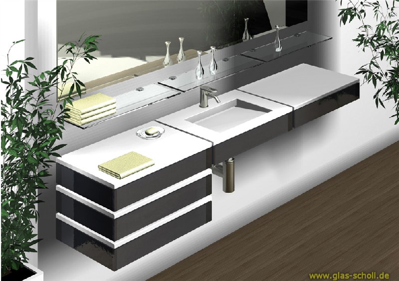 Artikelbild 2 des Artikels “Glasplattenträger quadratisch 30x27 Glasstärke 6-10 mm glanzverchromt“