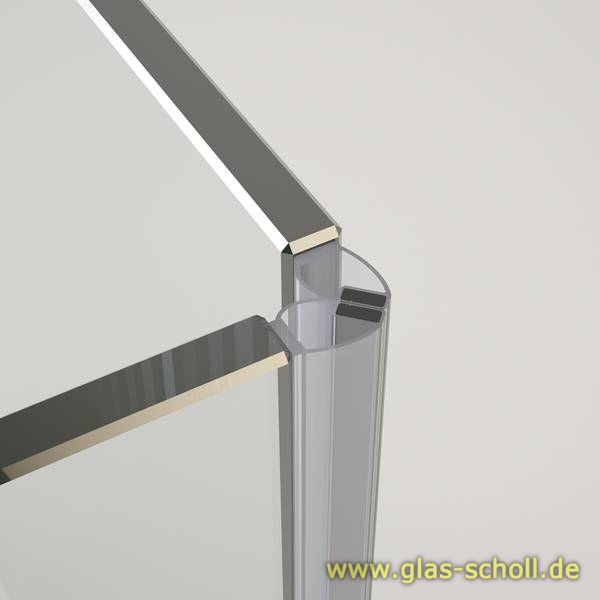 Artikelbild 2 des Artikels “selbstklebende 90 Grad Magnet-Eck-Duschdichtung (2500mm) 8-12mm Glas “